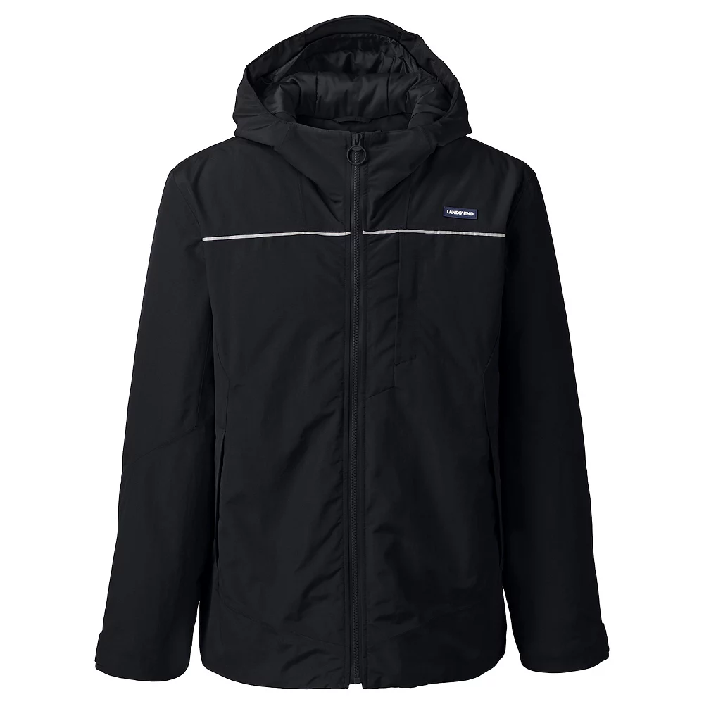 Men's Lands' End Squall Hooded Winter Jacket