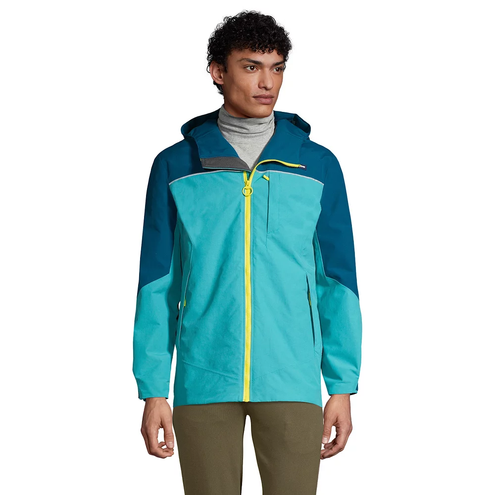 Men's Lands' End Squall Hooded Winter Jacket - Image 4