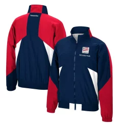 Men's Mitchell & Ness Navy New England Revolution Since '96 Full-Zip Windbreaker Jacket