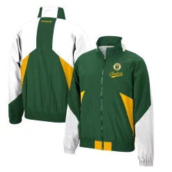 Men's Mitchell & Ness Green Portland Timbers Since '96 Full-Zip Windbreaker Jacket
