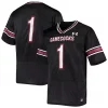 Men's Under Armour #1 Black South Carolina Gamecocks Premiere Football Jersey