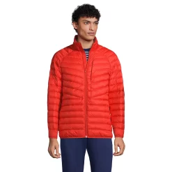Men's Lands' End Packable Puffer Jacket
