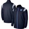 Men's Nike Navy North Carolina Tar Heels Woven Full-Zip Jacket