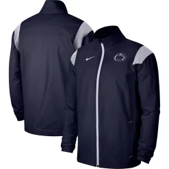 Men's Nike Navy Penn State Nittany Lions Woven Full-Zip Jacket