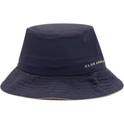 Men's Navy/Cream Club America Terrain Reversible Adjustable Bucket Hat